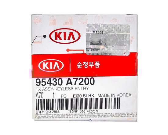 NEW-KIA-Cerato-Forte-2017-2018-Genuine-OEM-Flip-Remote-Key-4-Buttons-433MHz-95430-A7200-95430A7200,-FCCID:-OSLOKA-875T---Emirates-Keys
