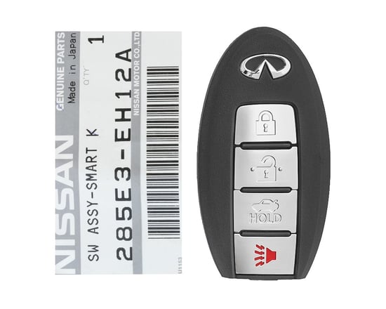 Brand-New-Infiniti-M45-2008-Genuine-OEM-Smart-Key-Remote-4-Buttons-315MHz-285E3-EH12A-285E3EH12A---FCCID:-CWTWBU735-OEM-Box---Emirates-Keys