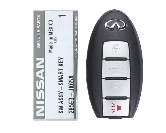 Brand-New-Infiniti-G37-2008-2013-Genuine-OEM-Smart-Key-Remote-4-Buttons-315MHz-285E3-JK65A-285E3JK65A---FCCID:-KR55WK48903-OEM-Box---Emirates-Keys
