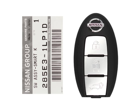 Nissan-Patrol-2010-2013-Genuine-Smart-Key-Remote-3-Buttons-433MHz-285E3-1LP1D-285E31LP1D---PCF7952-HITAG-2---ID46-Transponder---FCCID:-TWB1G696