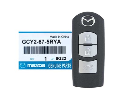 NEW-Mazda-6-2009-Genuine-OEM-Smart-Key-Remote-433MHz-GCY2-67-5RYA-GCY2675RYA---FCCID:-5WK434O3D---Emirates-Keys