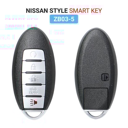 Picture of Keydiy KD Universal Smart Remote Key 4+1 Buttons Nissan Type ZB03-5