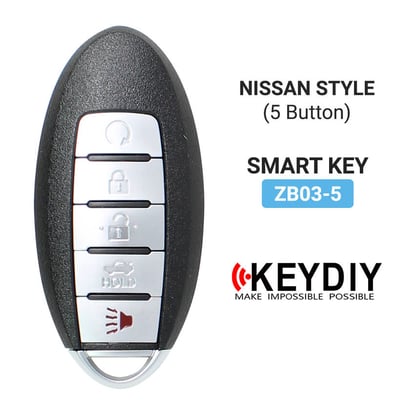 Picture of Keydiy KD Universal Smart Remote Key 4+1 Buttons Nissan Type ZB03-5