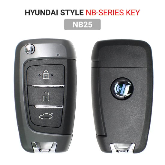 Picture of Keydiy KD Universal Flip Remote Key 3 Buttons Hyundai Type NB25 PCF