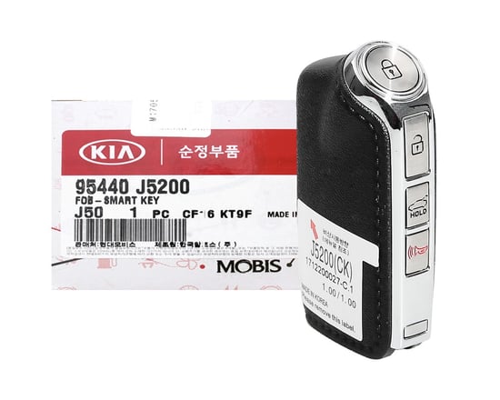 NEW-KIA-Stinger-2018-Genuine-OEM-Smart-Remote-4-Buttons-433MHz-95440-J5200-954405200,-FCCID:-TQ8-FO8-4F15---Emirates-Keys