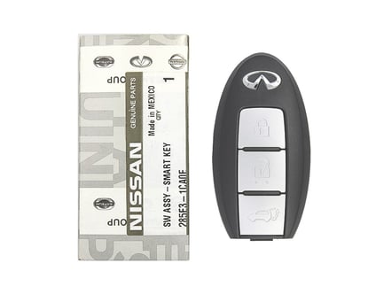 Brand-New-Infiniti-QX70-2012-2018-Genuine-OEM-Smart-Key-Remote-3-Buttons-433MHz-285E3-1CA0E-285E31CA0E---FCCID:-S1801433004-OEM-Box---Emirates-Keys