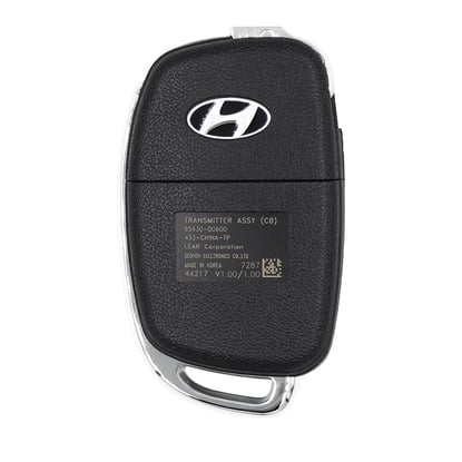 New-Hyundai-Reina-2019-Genuine---OEM-Flip-Remote-2-Button-433MHz-OEM-Part-Number:-95430-D0600---Emirates-Keys