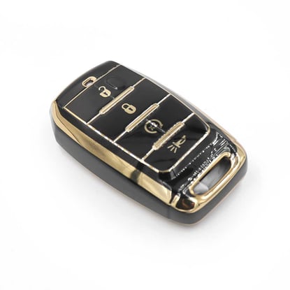 New-Aftermarket-Nano-High-Quality-Cover-For-Jeep-Remote-Key-4-Buttons-Black-Color---Emirates-Keys