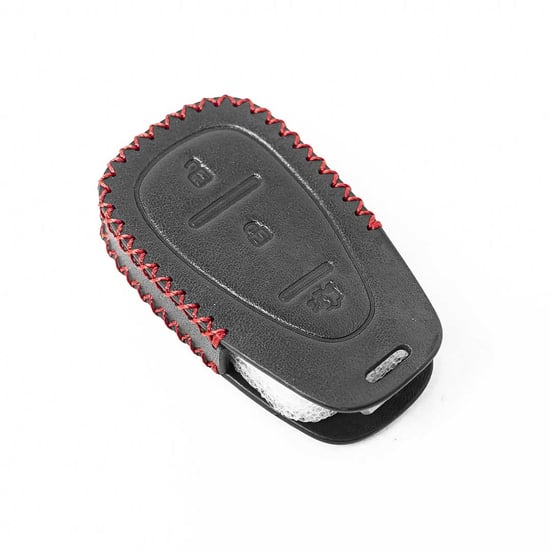 New-Aftermarket-Leather-Case-For-Chevrolet-Smart-Remote-Key-3-Buttons-High-Quality-Best-Price---Emirates-Keys