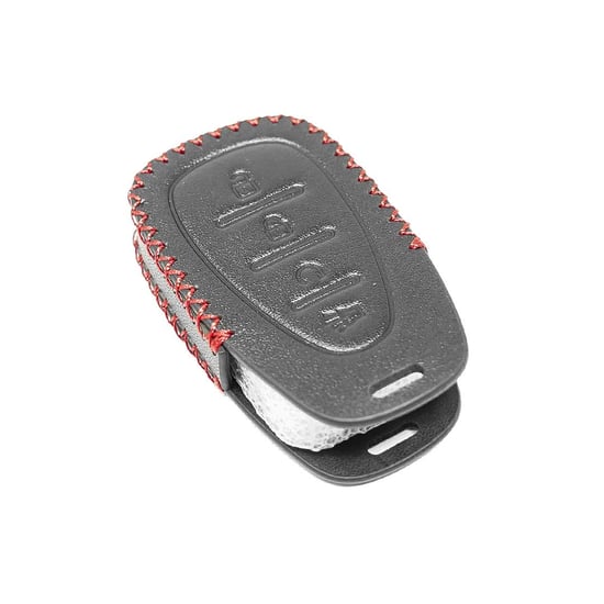 New-Aftermarket-Leather-Case-For-Chevrolet-Smart-Remote-Key-4-Buttons-High-Quality-Best-Price---Emirates-Keys