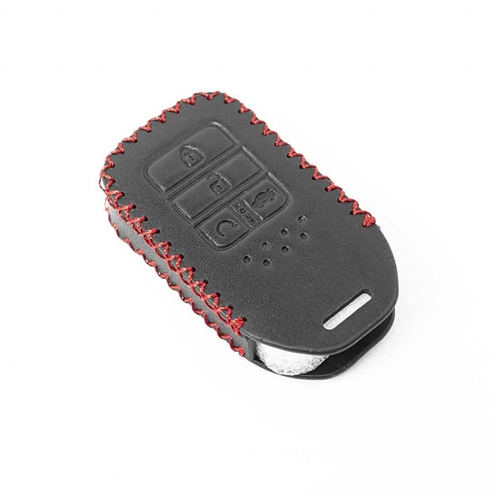 New-Aftermarket-Leather-Case-For-Honda-Smart-Remote-Key-4-Buttons-High-Quality-Best-Price---Emirates-Keys