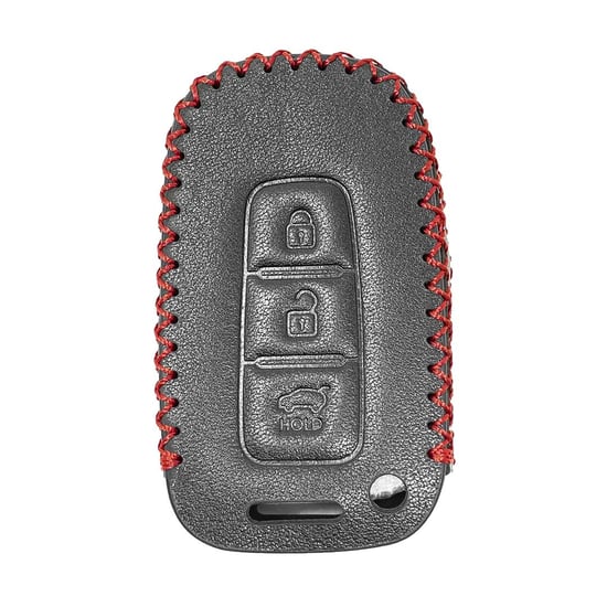 Leather-Case-For-Hyundai-Kia-Smart-Remote-Key-3-Buttons