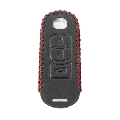 Leather-Case-For-Mazda-Remote-Key-3-Buttons