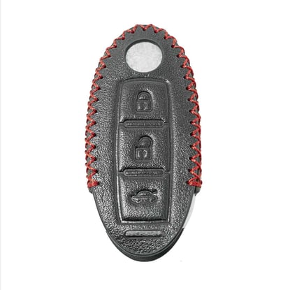 Leather-Case-For-Nissan-Smart-Remote-Key-3-Buttons