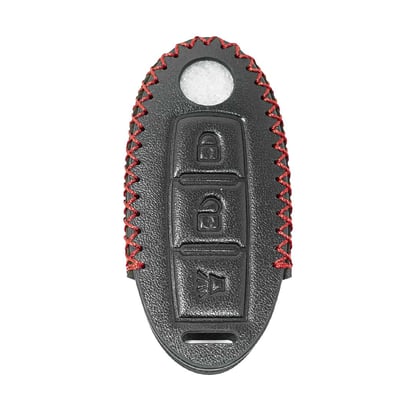 Leather-Case-For-Nissan-Smart-Remote-Key-2+1-Buttons