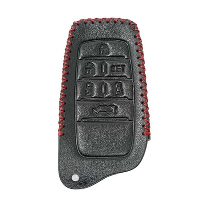Leather-Case-For-Toyota-Vellfire-Alphard-Smart-Remote-Key-6-Buttons