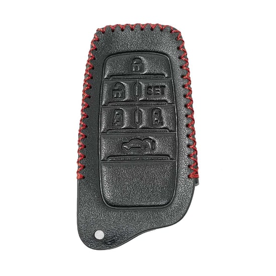 Leather-Case-For-Toyota-Vellfire-Alphard-Smart-Remote-Key-6-Buttons