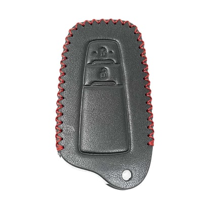 Leather-Case-For-Toyota-Prius-C-HR-Prado-Smart-Remote-Key-2-Buttons