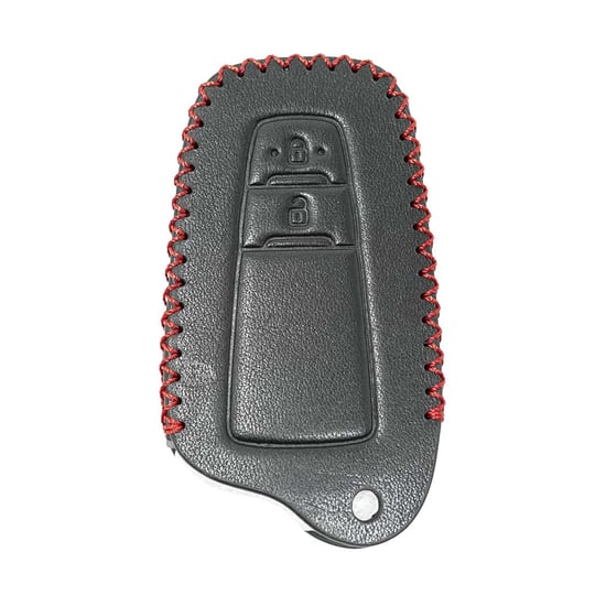 Leather-Case-For-Toyota-Prius-C-HR-Prado-Smart-Remote-Key-2-Buttons