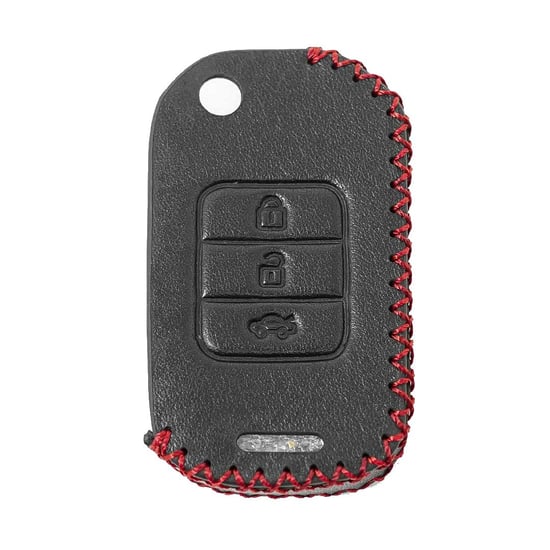 Leather-Case-For-Honda-Flip-Remote-Key-3-Buttons