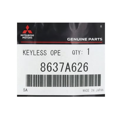 New-Mitsubishi-Galant-2008-Genuine---OEM-Smart-Remote-Key-3-Buttons-315MHz-OEM-Part-Number:-8637A626---8637A286---FCC-ID:-007YUUL0422---Emirates-Keys