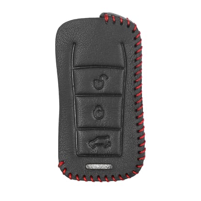 New-Aftermarket-Leather-Case-For-Porsche-Flip-Remote-Key-3+1-Buttons-PSC-C-High-Quality-Best-Price---Emirates-Keys