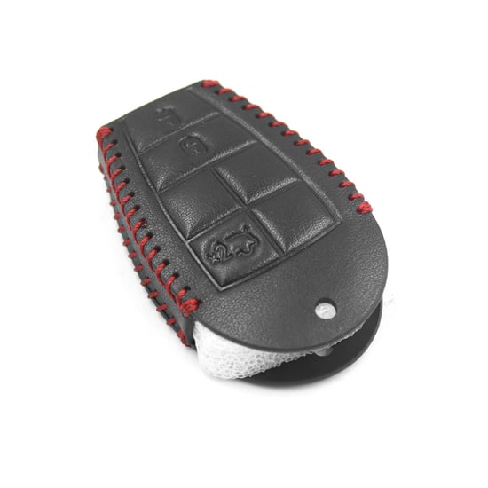 New-Aftermarket-Leather-Case-For-Jeep-Smart-Remote-Key-3+1-Buttons-JP-S-High-Quality-Best-Price---Emirates-Keys