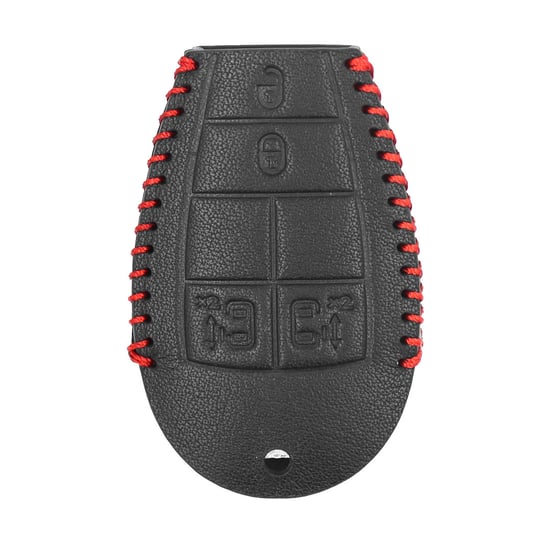 New-Aftermarket-Leather-Case-For-Jeep-Smart-Remote-Key-4+1-Buttons-JP-Q-High-Quality-Best-Price---Emirates-Keys