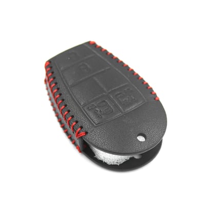 New-Aftermarket-Leather-Case-For-Jeep-Smart-Remote-Key-4+1-Buttons-JP-Q-High-Quality-Best-Price---Emirates-Keys
