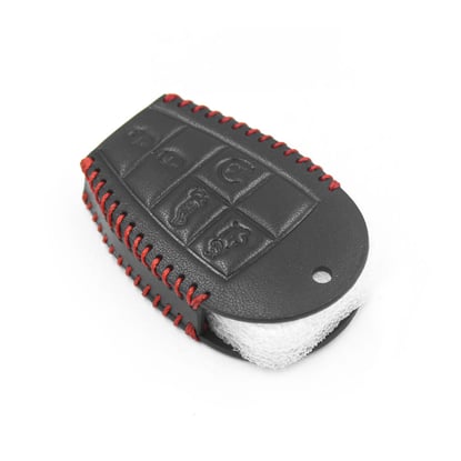 New-Aftermarket-Leather-Case-For-Jeep-Smart-Remote-Key-5+1-Buttons-JP-K-High-Quality-Best-Price---Emirates-Keys