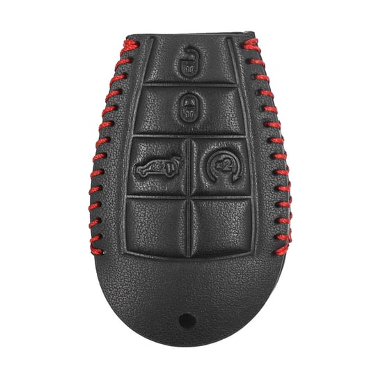 New-Aftermarket-Leather-Case-For-Jeep-Smart-Remote-Key-4+1-Buttons-JP-L-High-Quality-Best-Price---Emirates-Keys