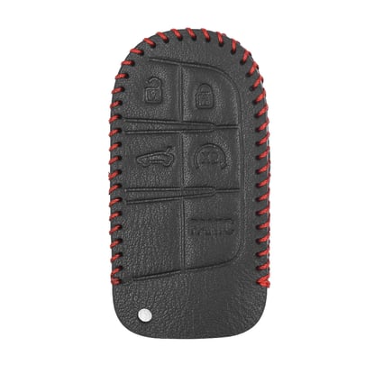New-Aftermarket-Leather-Case-For-Jeep-Smart-Remote-Key-4+1-Buttons-JP-G-High-Quality-Best-Price---Emirates-Keys