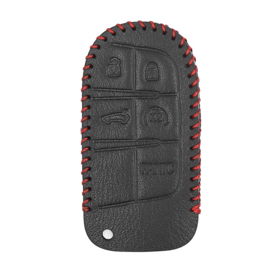 New-Aftermarket-Leather-Case-For-Jeep-Smart-Remote-Key-4+1-Buttons-JP-G-High-Quality-Best-Price---Emirates-Keys