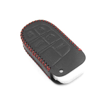 New-Aftermarket-Leather-Case-For-Jeep-Smart-Remote-Key-4+1-Buttons-JP-G-High-Quality-Best-Price---Emirates-Keys