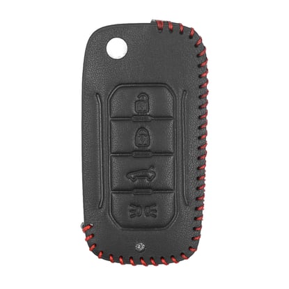 New-Aftermarket-Leather-Case-For-Jeep-Flip-Remote-Key-4-Buttons-JP-E-High-Quality-Best-Price---Emirates-Keys