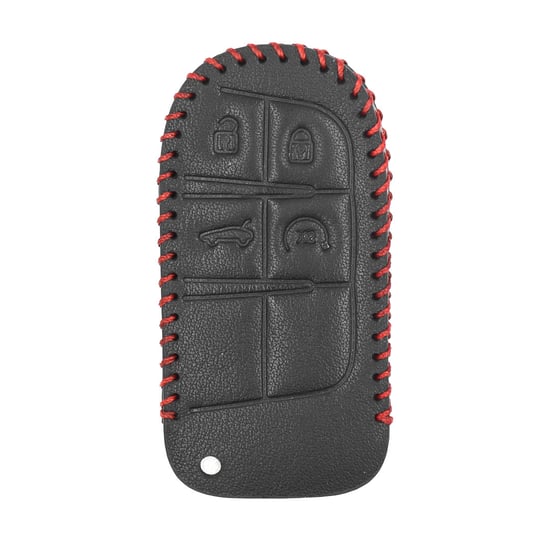 New-Aftermarket-Leather-Case-For-Jeep-Smart-Remote-Key-4-Buttons-JP-C-High-Quality-Best-Price---Emirates-Keys