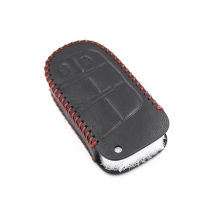 New-Aftermarket-Leather-Case-For-Jeep-Smart-Remote-Key-2-Buttons-JP-A-High-Quality-Best-Price---Emirates-Keys