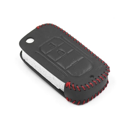 New-Aftermarket-Leather-Case-For-Jeep-Flip-Remote-Key-2-Buttons-JP-D-High-Quality-Best-Price---Emirates-Keys