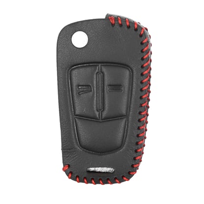 New-Aftermarket-Leather-Case-For-Opel-Flip-Remote-Key-3-Buttons-OP-C-High-Quality-Best-Price---Emirates-Keys