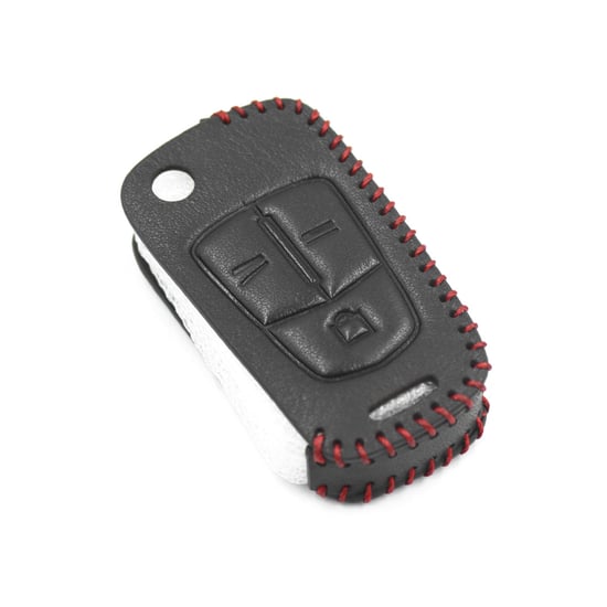 New-Aftermarket-Leather-Case-For-Opel-Flip-Remote-Key-3-Buttons-OP-A-High-Quality-Best-Price---Emirates-Keys