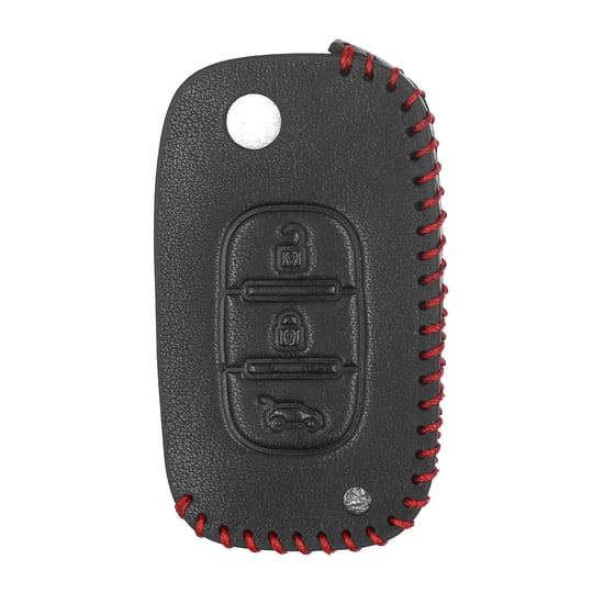 New-Aftermarket-Leather-Case-For-Flip-Renault-Remote-Key-3-Buttons-RN-B-High-Quality-Best-Price---Emirates-Keys