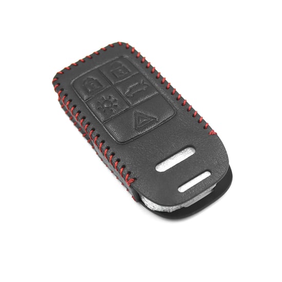 New-Aftermarket-Leather-Case-For-Volvo-Smart-Remote-Key-5-Buttons-High-Quality-Best-Price---Emirates-Keys