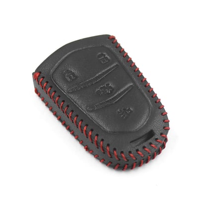 New-Aftermarket-Leather-Case-For-Cadillac-Smart-Remote-Key-4-Buttons-High-Quality-Best-Price---Emirates-Keys