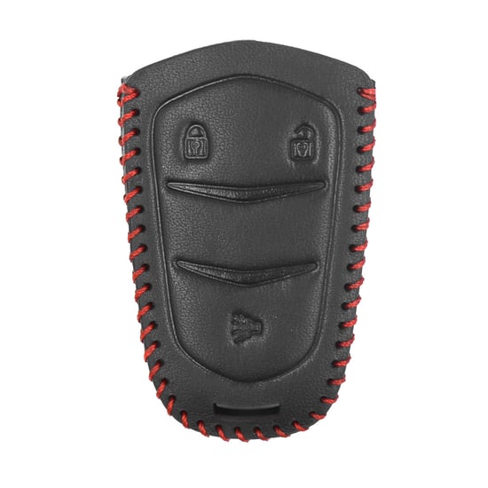 New-Aftermarket-Leather-Case-For-Cadillac-Smart-Remote-Key-3-Buttons-High-Quality-Best-Price---Emirates-Keys