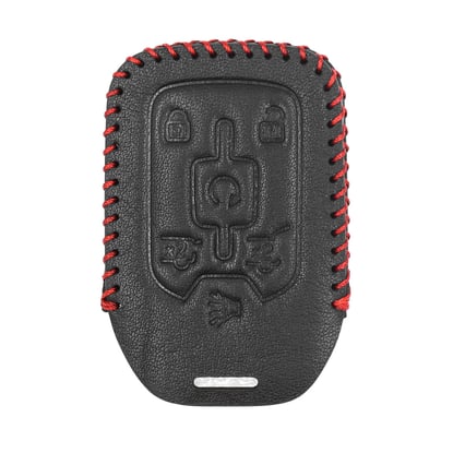 New-Aftermarket-Leather-Case-For-GMC-Chevrolet-Smart-Remote-Key-5+1-Buttons-GMC-E-High-Quality-Best-Price---Emirates-Keys