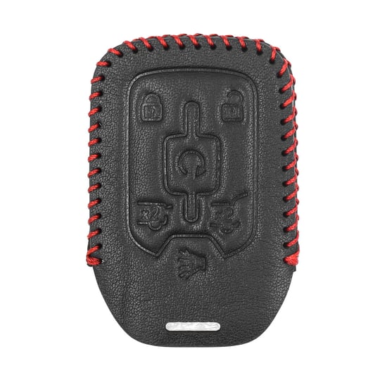 New-Aftermarket-Leather-Case-For-GMC-Chevrolet-Smart-Remote-Key-5+1-Buttons-GMC-E-High-Quality-Best-Price---Emirates-Keys