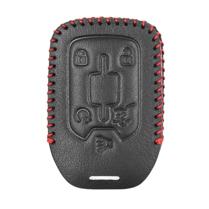 New-Aftermarket-Leather-Case-For-GMC-Chevrolet--Smart-Remote-Key-4+1-Buttons-GMC-C-High-Quality-Best-Price---Emirates-Keys