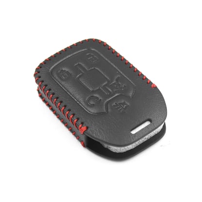 New-Aftermarket-Leather-Case-For-GMC-Chevrolet--Smart-Remote-Key-4+1-Buttons-GMC-C-High-Quality-Best-Price---Emirates-Keys