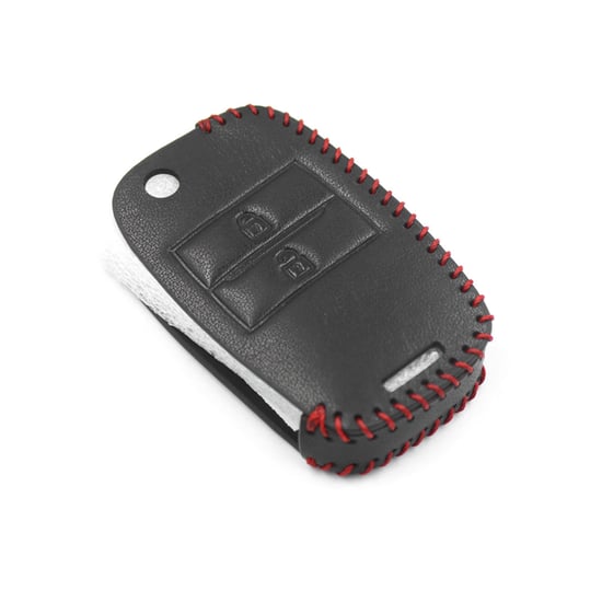 New-Aftermarket-Leather-Case-For-Kia-Flip-Remote-Key-2-Buttons-KA-J-High-Quality-Best-Price---Emirates-Keys