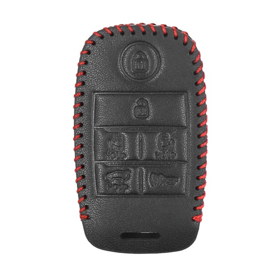 New-Aftermarket-Leather-Case-For-Kia-Smart-Remote-Key-5+1-Buttons-High-Quality-Best-Price---Emirates-Keys